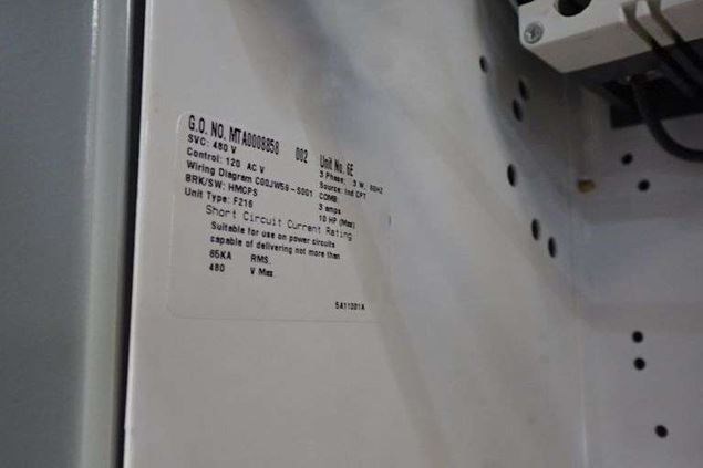 Square D Model 6 MCC Electrical